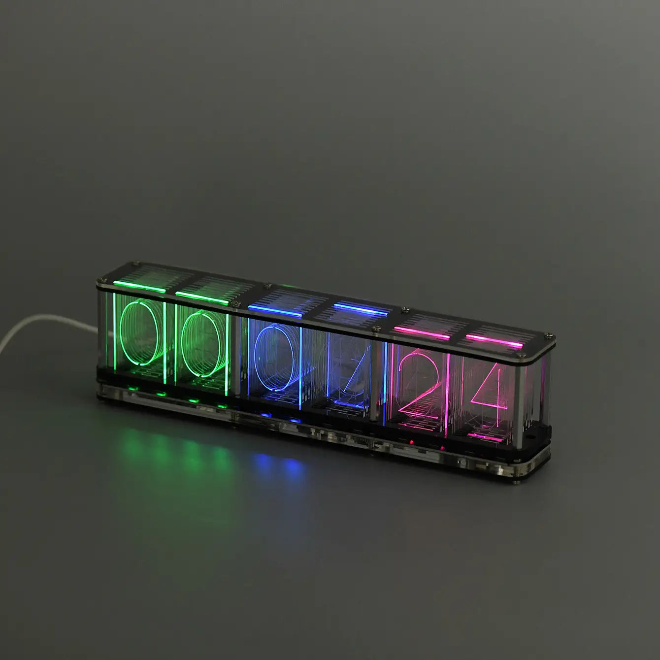 RGB Tube Clock