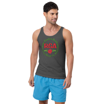 ROse Garden Academy Unisex Tank Top