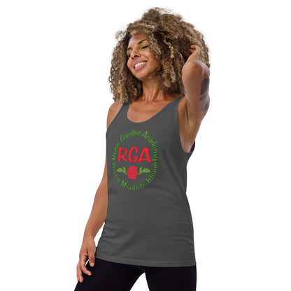 ROse Garden Academy Unisex Tank Top