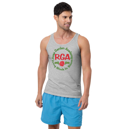 ROse Garden Academy Unisex Tank Top