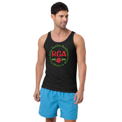 ROse Garden Academy Unisex Tank Top