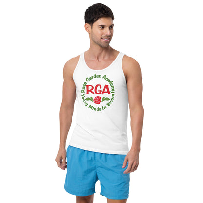 ROse Garden Academy Unisex Tank Top