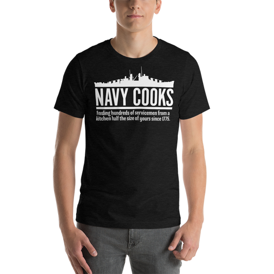 Navy Cooks Short-Sleeve Unisex T-Shirt