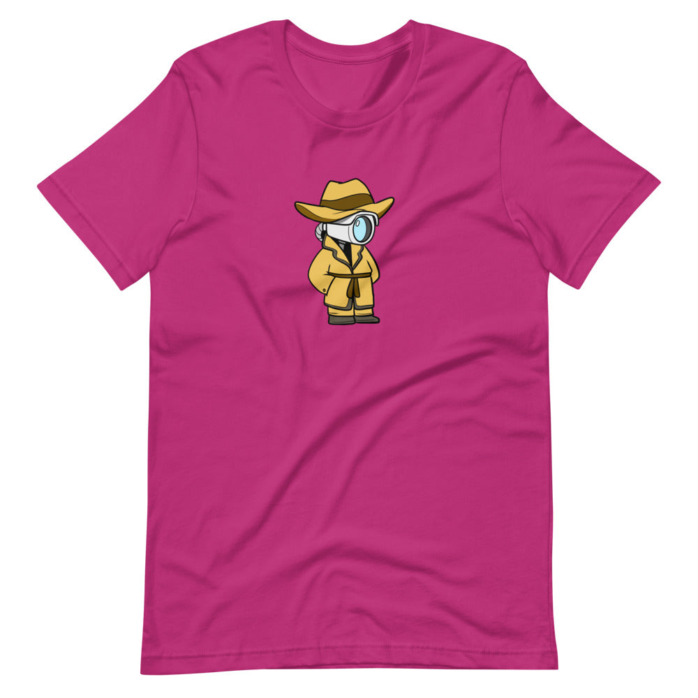 Don't Spy on Me Cartoon Short Sleeve Unisex T-Shirt