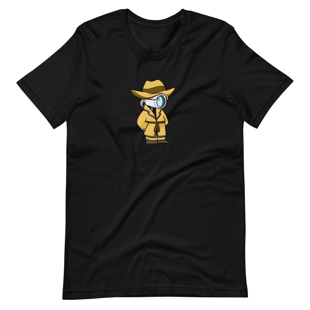 Don't Spy on Me Cartoon Short Sleeve Unisex T-Shirt