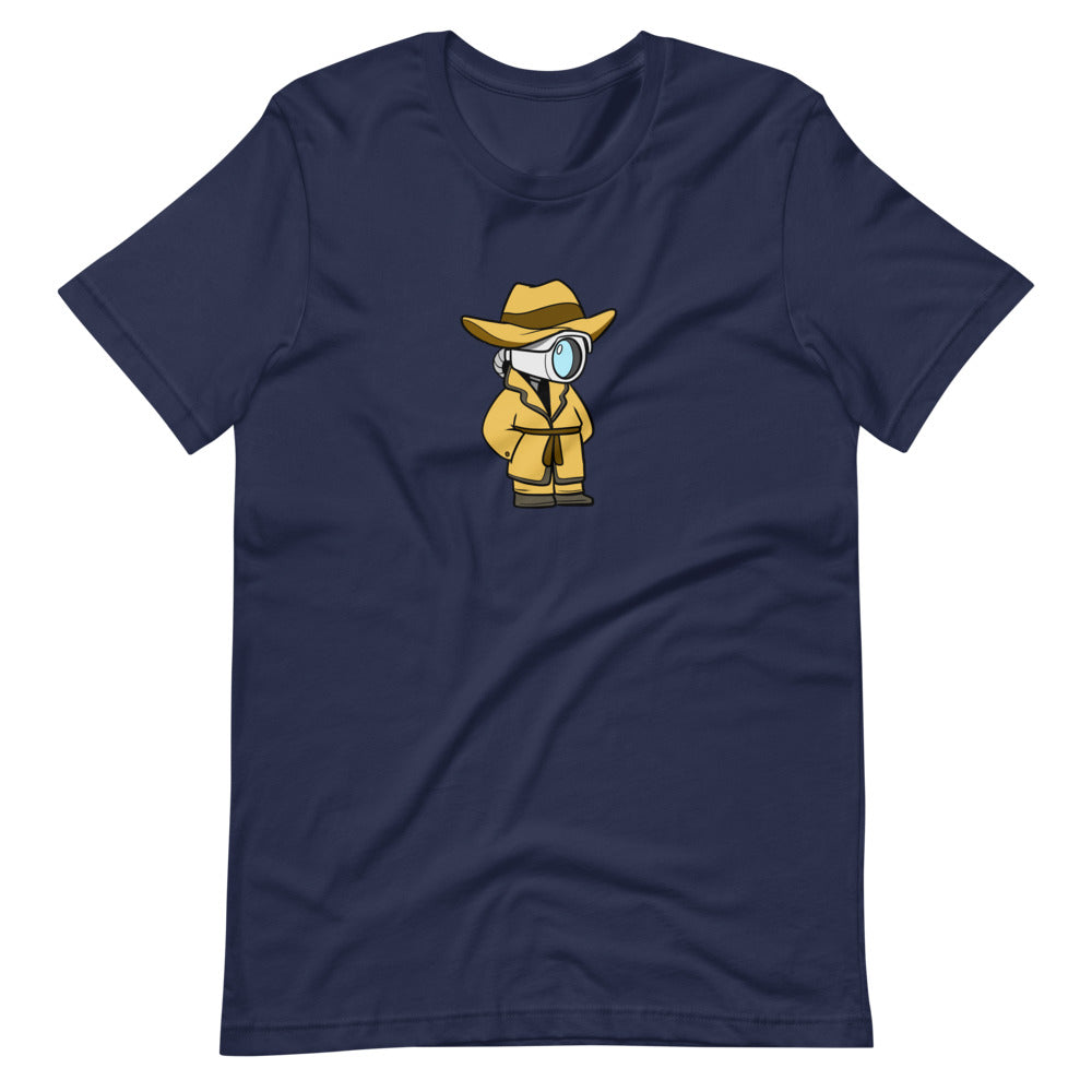 Don't Spy on Me Cartoon Short Sleeve Unisex T-Shirt