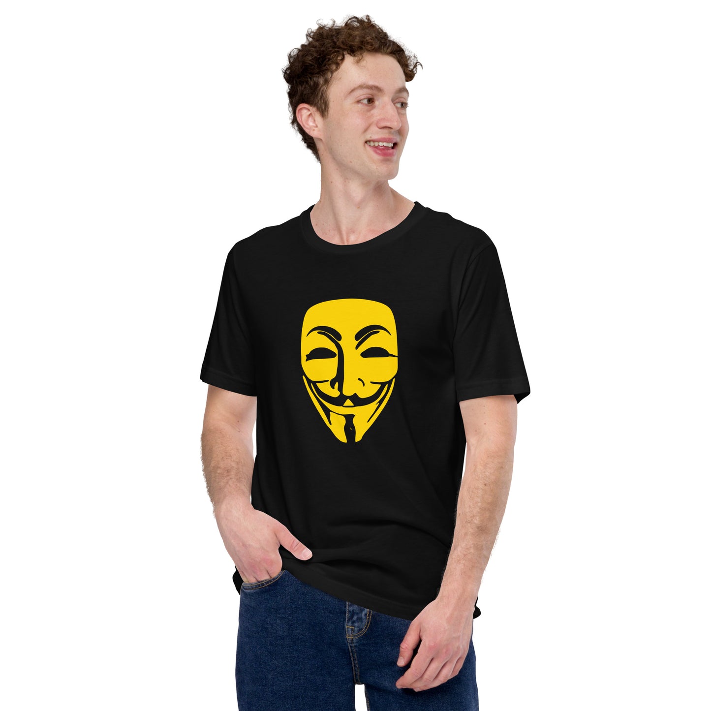 Guy Fawkes Anonymous Unisex t-shirt