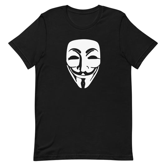 Guy Fawkes Anonymous Unisex t-shirt