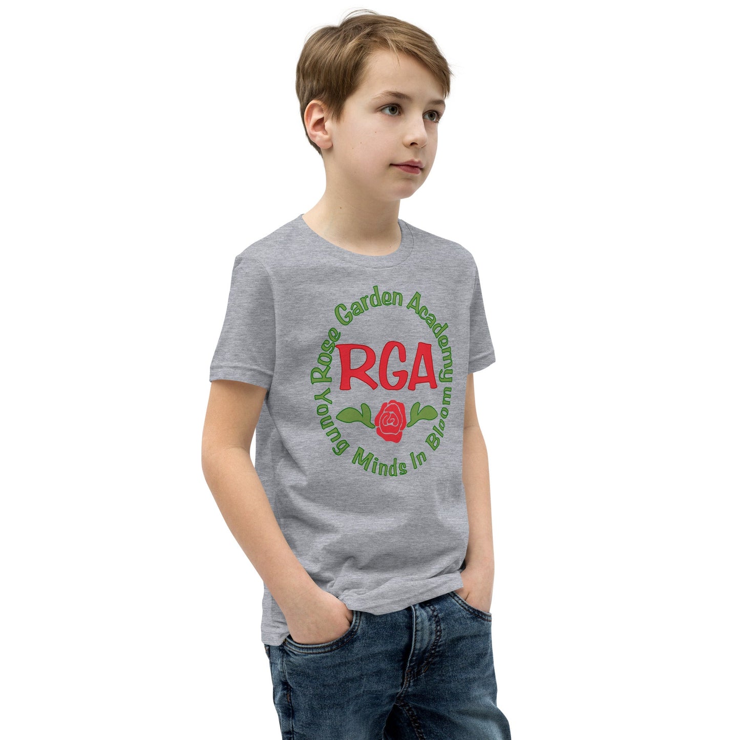 Rose Garden Academy Youth Short Sleeve T-Shirt