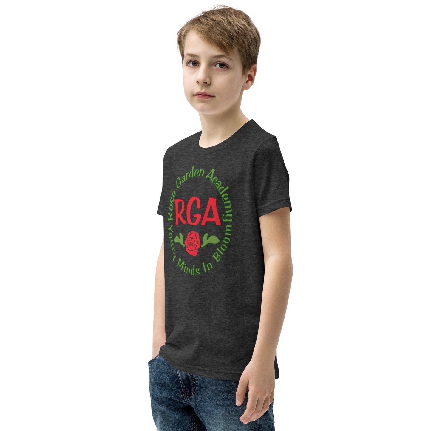 Rose Garden Academy Youth Short Sleeve T-Shirt