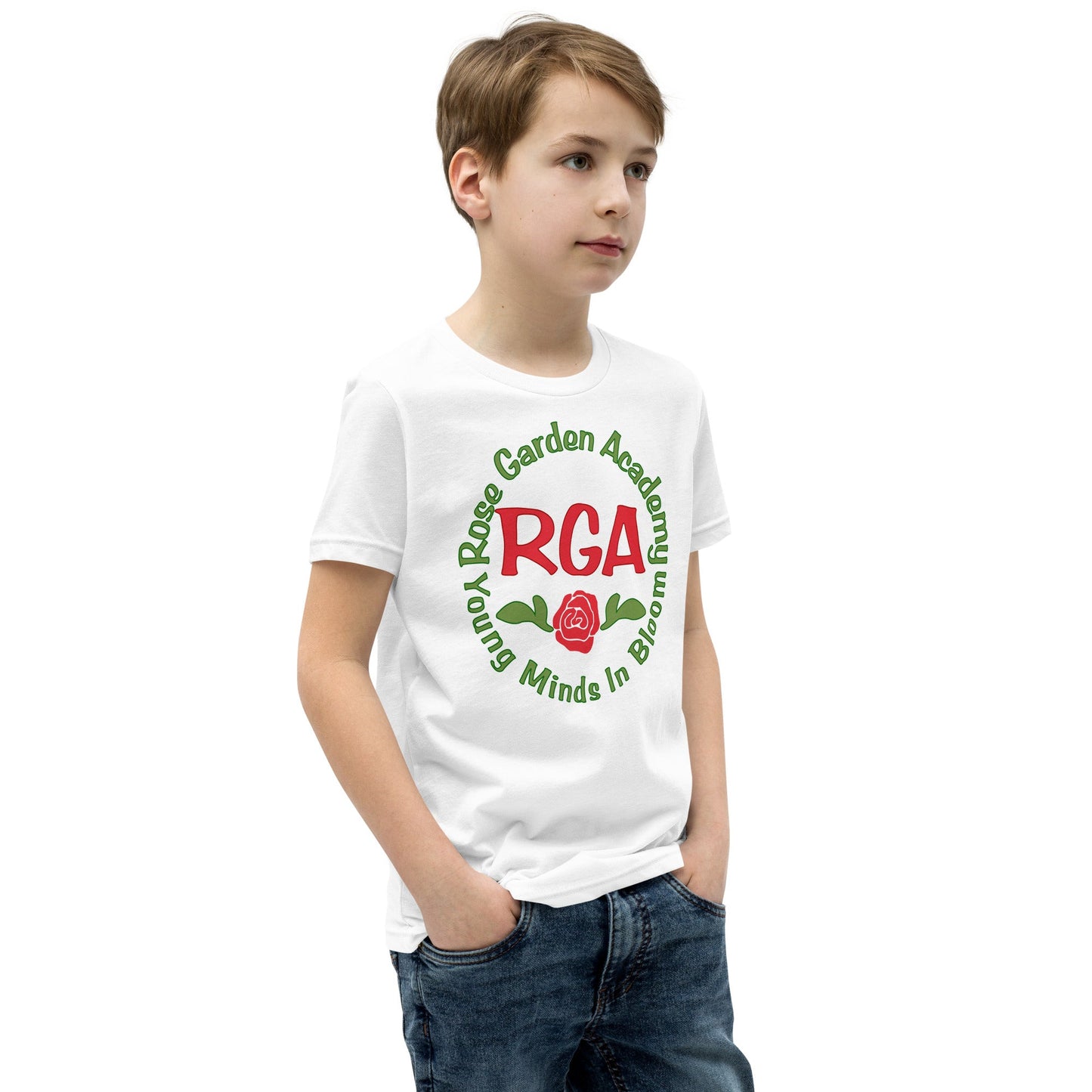 Rose Garden Academy Youth Short Sleeve T-Shirt